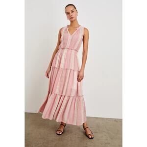 RAILS Loulou Boho Flowy Stripe Maxi Dress MED